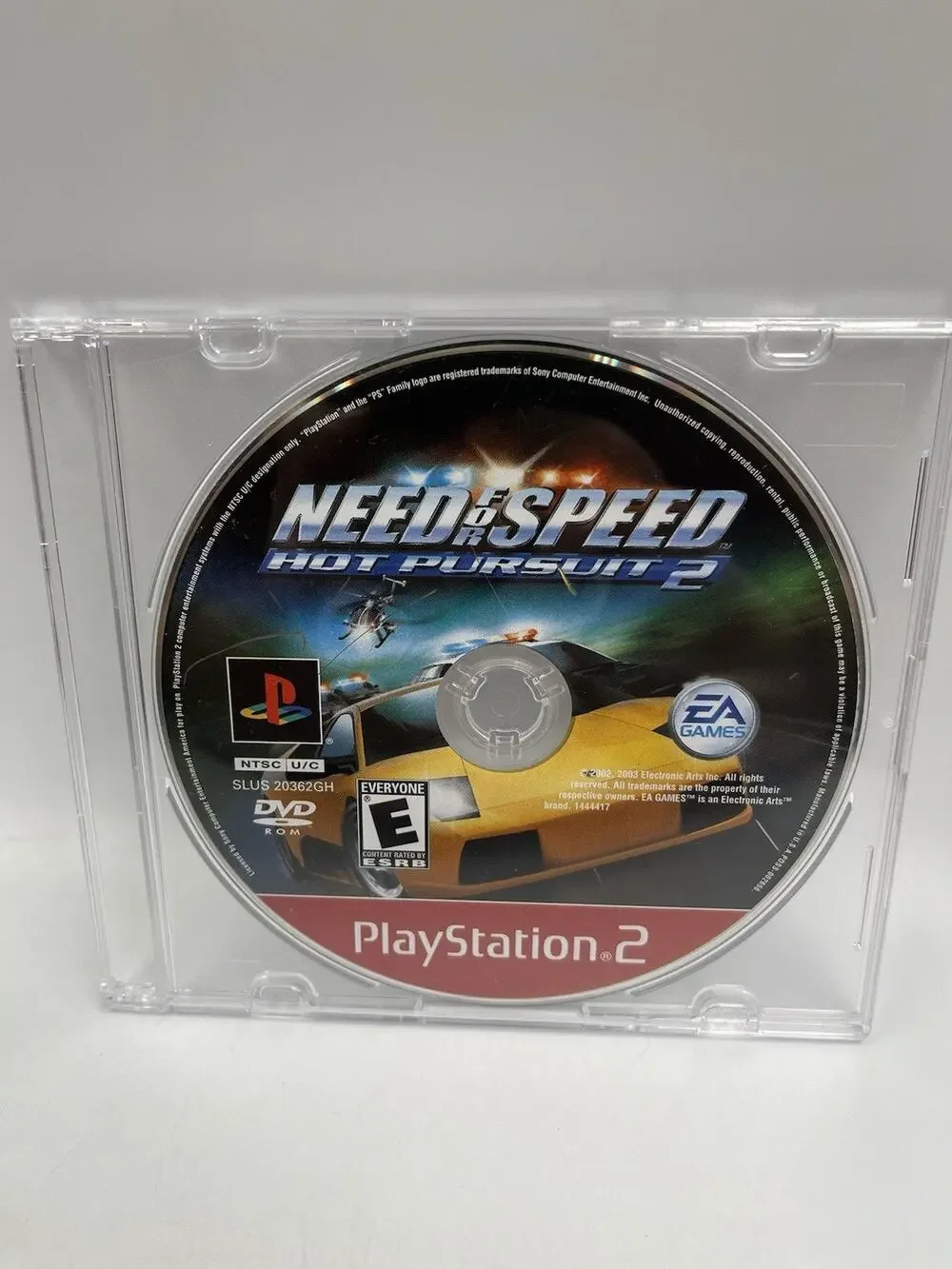 Need for Speed: Hot Pursuit 2 - (Sony PlayStation 2) *Disc Only* PS2